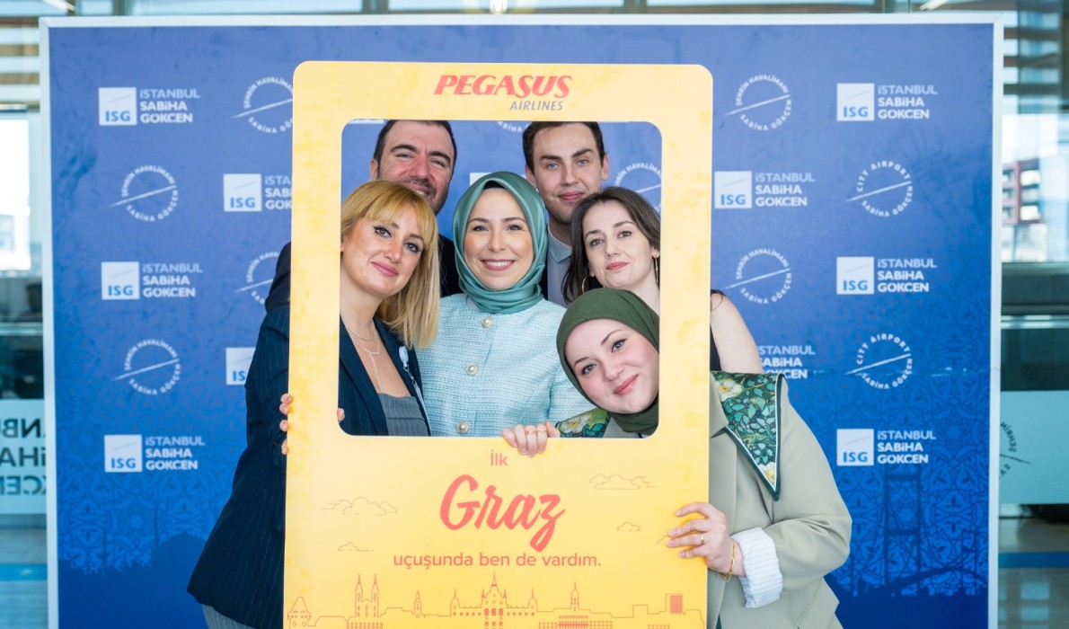Sabiha Gökçen’den Avusturya’ya 2. direkt bağlantı: Graz