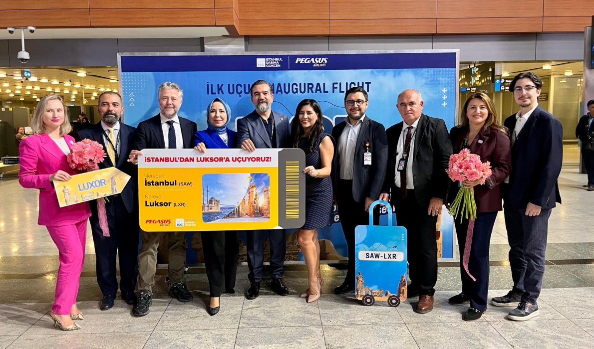 Sabiha Gökçen’den Mısır’a iki yeni destinasyon: Luksor ve Marsa Alam